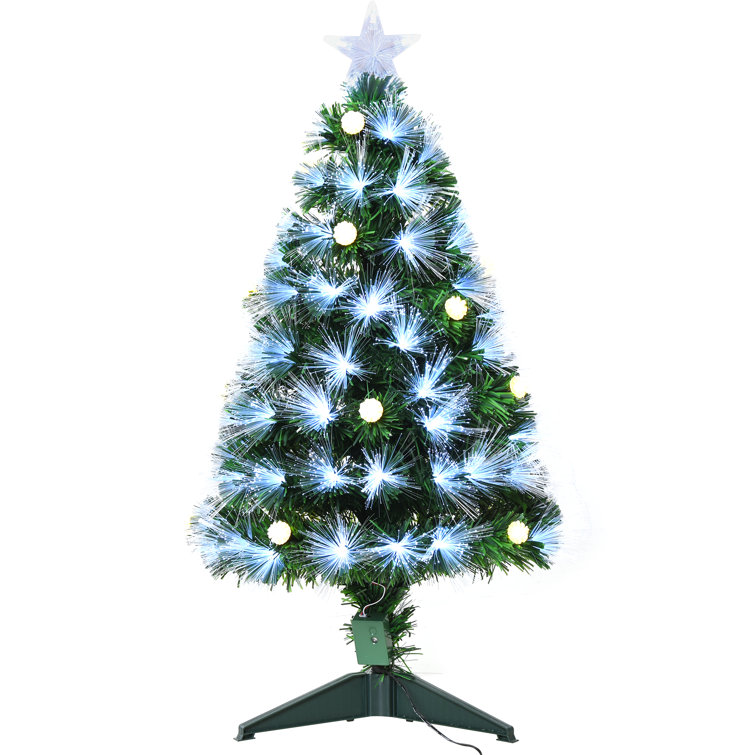The Holiday Aisle® Green Artificial Pine Cashmere Christmas Tree with
